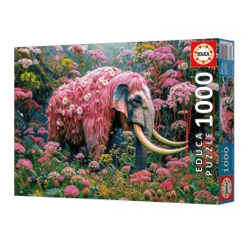 Puzzle Educa Floraler Elefant mit 1000 Teilen Puzzles Educa - 1