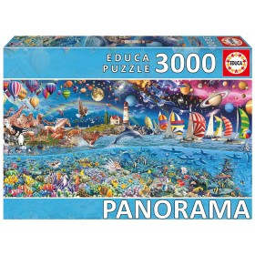 Puzzle Educa Leben mit 3000 Teilen Puzzles Educa - 1