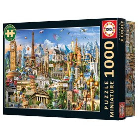Puzzle Educa Symbole Europas Miniatur 1000 Teile Puzzles Educa - 1
