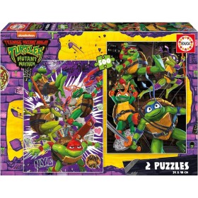 Puzzle Educa Teenage Mutant Ninja Turtles mit 2 x 500 Teilen Puzzles Educa - 1