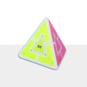 QiYi Pyraminx Lite (Tiled Ice Amber) Qiyi - 1
