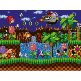 Puzzle Ravensburger Classic Sonic 500 Teile Ravensburger - 1