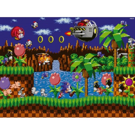 Puzzle Ravensburger Classic Sonic 500 Teile Ravensburger - 1
