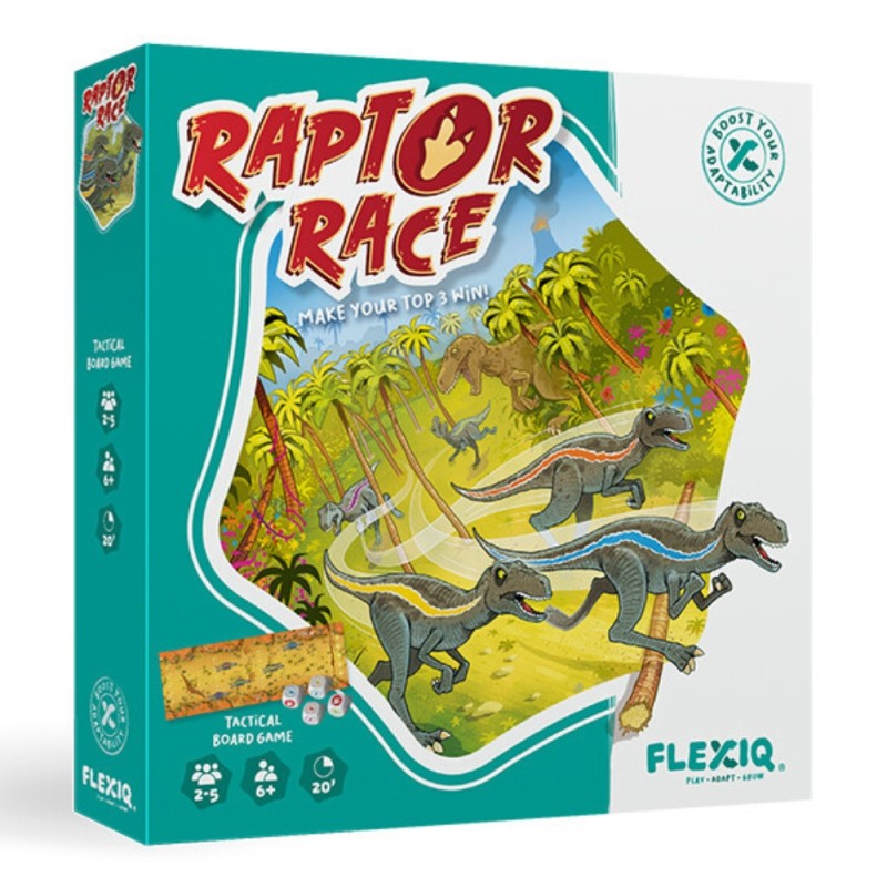 Kinder Raptor Raptor Race - Strategie- und Rennspiel für Kinder