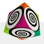 v-cube 3x3 Funky Spiralen