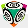 v-cube 3x3 Funky Spiralen