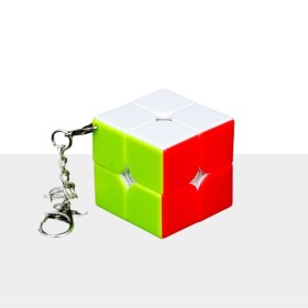 Schlüsselanhänger Würfel 2x2 (3,5 cm)