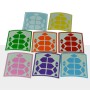 Skewb Xtreme Aufkleber 8 Farben Kubekings - 1