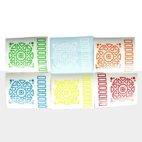 Aufkleber Out-Line DaYan Rad der Weisheit