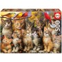 Puzzle Educa Kätzchen und Vögel – 500 Teile Puzzles Educa - 2