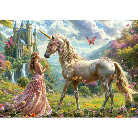 Puzzle Educa Feen, Einhörner und Schmetterlinge – 500 Teile Puzzles Educa - 1