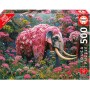 Puzzle Educa Blumen-Elefant – 500 XXL-Teile