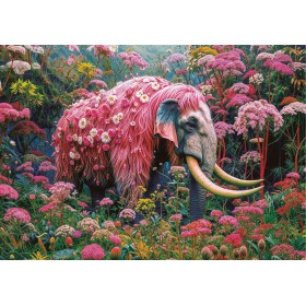 Puzzle Educa Blumen-Elefant – 500 XXL-Teile