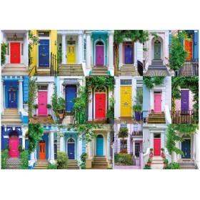 Puzzle Educa Türen von Notting Hill – 1000 Teile