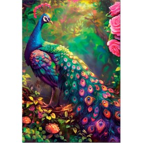 Puzzle Educa Garten des Pfaus – 1000 Teile