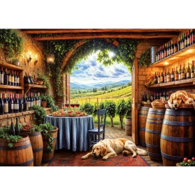 Puzzle Educa Canes et Vinum – 1000 Teile