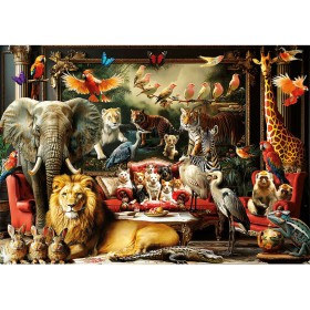 Puzzle Educa Das Tierische Herrenhaus – 1500 Teile Puzzles Educa - 1