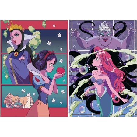 Puzzle Educa Disney Bösewichte – 2 × 500 Teile Puzzles Educa - 1