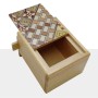 Japanische Yosegi-Box 2 Sun, 7 Schritte, Agathis – Naturholz Yosegi - 2