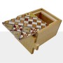 Japanische Yosegi-Box 2 Sun, 7 Schritte, Agathis – Naturholz Yosegi - 4