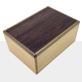 Japanische Box 4 Sun 14 Stufen Palisander / Agathis Yosegi - 1