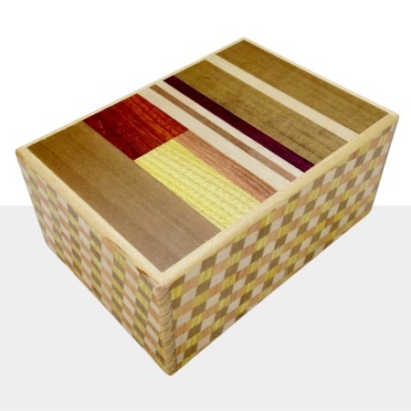 Japanische Box Yosegi Creative 4 Sun 18 Stufen Yosegi - 1