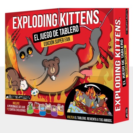 Exploding Kittens - Brettspiel Asmodée - 1