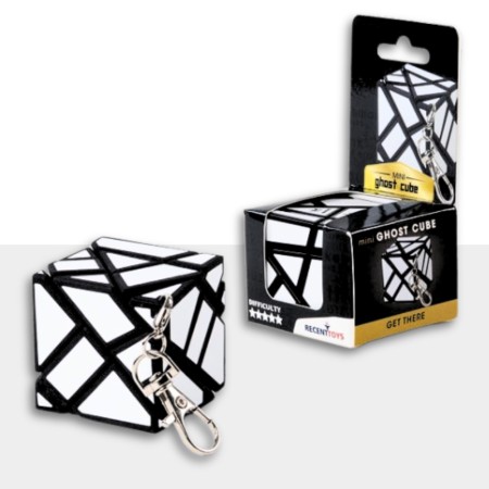 Mini Meffert Deluxe Keychain (Ghost Cube 3x3) Meffert's Puzzles - 1