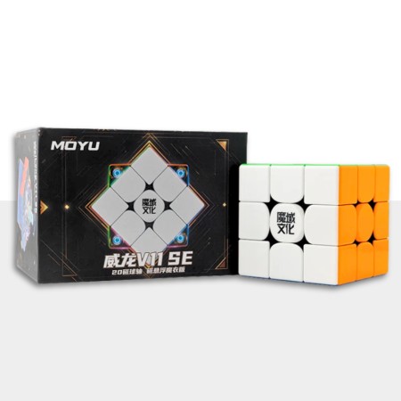 MoYu WeiLong V11 SE 3x3 (20-Magnet Ball-Core + MagLev + UV) - Moyu cube