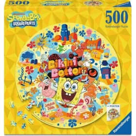 Ravensburger Rundpuzzle SpongeBob Schwammkopf mit 500 Teilen Ravensburger - 1