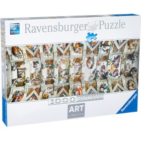 Puzzle Ravensburger Sixtinische Kapelle Panorama mit 1000 Teilen Ravensburger - 1