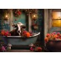 Puzzle Ravensburger Die Kuh in der Badewanne mit 1000 Teilen Ravensburger - 2