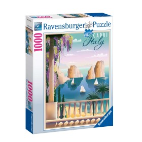Ravensburger Postkarte von Capri Puzzle mit 1000 Teilen Ravensburger - 1