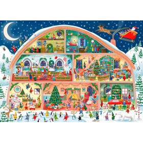 Puzzle Ravensburger Papas Weihnachtswerkstatt mit 1000 Teilen Ravensburger - 1