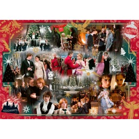 Puzzle Ravensburger Harry Potter Weihnachten in Hogwarts 1000 Teile Ravensburger - 1