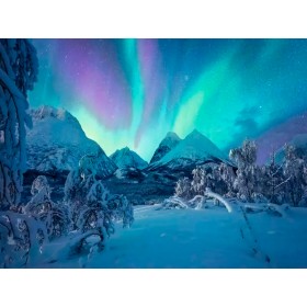Puzzle Ravensburger Wenn die Nordlichter tanzen mit 1500 Teilen Ravensburger - 1