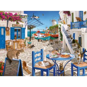 Puzzle Ravensburger Katzen von Mykonos 1500 Teile Ravensburger - 1