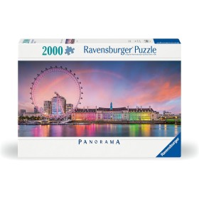 Puzzle Ravensburger Panorama Charmantes London 2000 Teile Ravensburger - 1