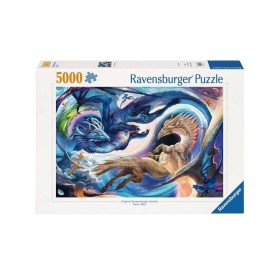 Puzzle Ravensburger Drache Tag und Nacht mit 5000 Teilen Ravensburger - 1