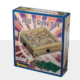 Holzlabyrinth - 4 Varianten - Philos