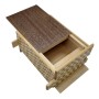 Yosegi Japanische Puzzlebox 4 Sun 27 Schritte - Oka Craft