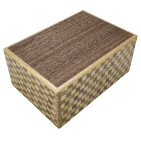 Yosegi Japanische Puzzlebox 4 Sun 27 Schritte - Oka Craft