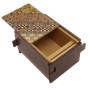 Yosegi Japanische Puzzlebox 3 Sun 12 Schritte - Oka Craft