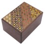 Yosegi Japanische Puzzlebox 3 Sun 12 Schritte - Oka Craft