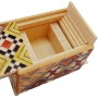 Yosegi Japanische Puzzlebox 1 Sun Mame 18 Schritte Oka Craft - 4