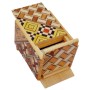 Yosegi Japanische Puzzlebox 1 Sun Mame 18 Schritte Oka Craft - 6