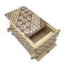 Yosegi Creative Japanische Puzzlebox 4 Sun 18 Schritte - Yosegi