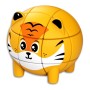 Mini 3x3 Würfel Schlüsselanhänger Q-Moe - Tiger - 1