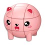 Mini 3x3 Würfel Schlüsselanhänger Q-Moe Tier - Bär - 1