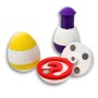 Set mit Mini-Ostereier-Puzzles (3D-Kollektion) Kubekings - 2